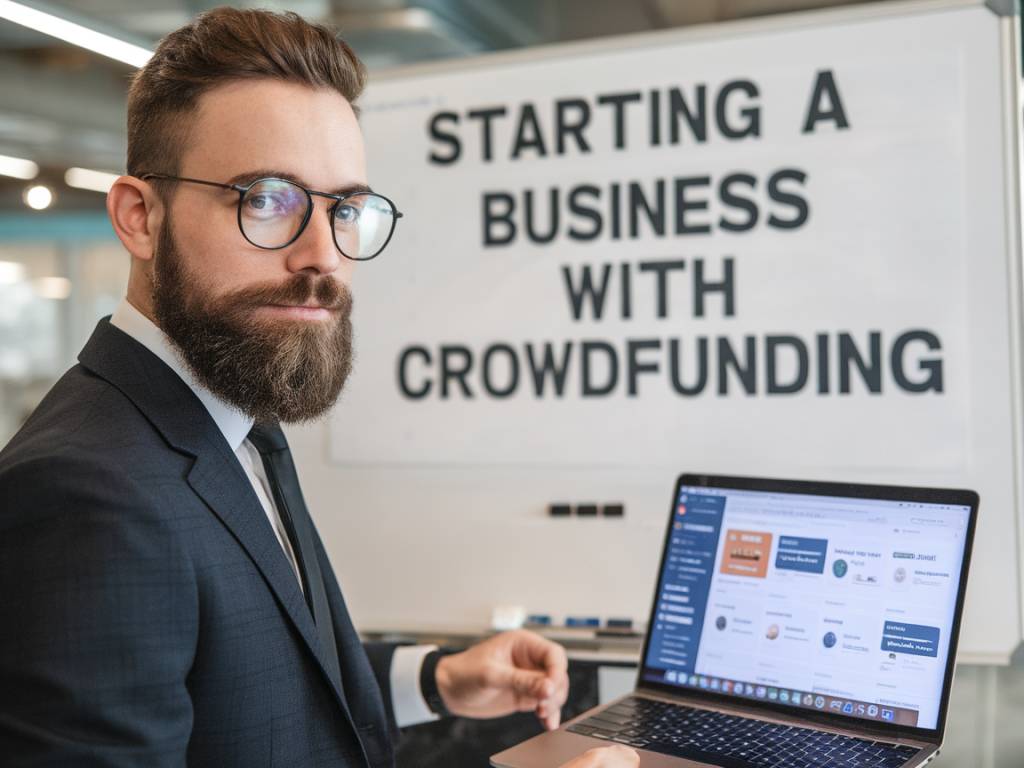 a practical guide to starting a business with crowdfunding